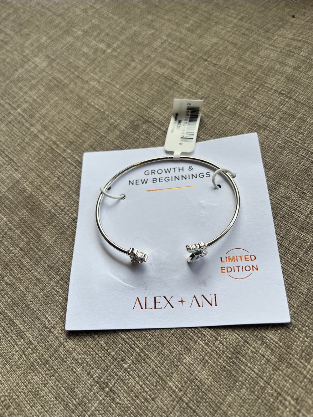 Alex + Ani Butterfly Limited Edition Growth and New Beginings Bangle Bracelet